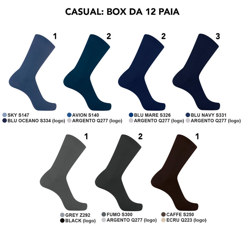 CALZA UOMO CORTA FILO SCOZIA ELASTICIZZATO BuyBuy24 Abbilgiamento e Biancheria