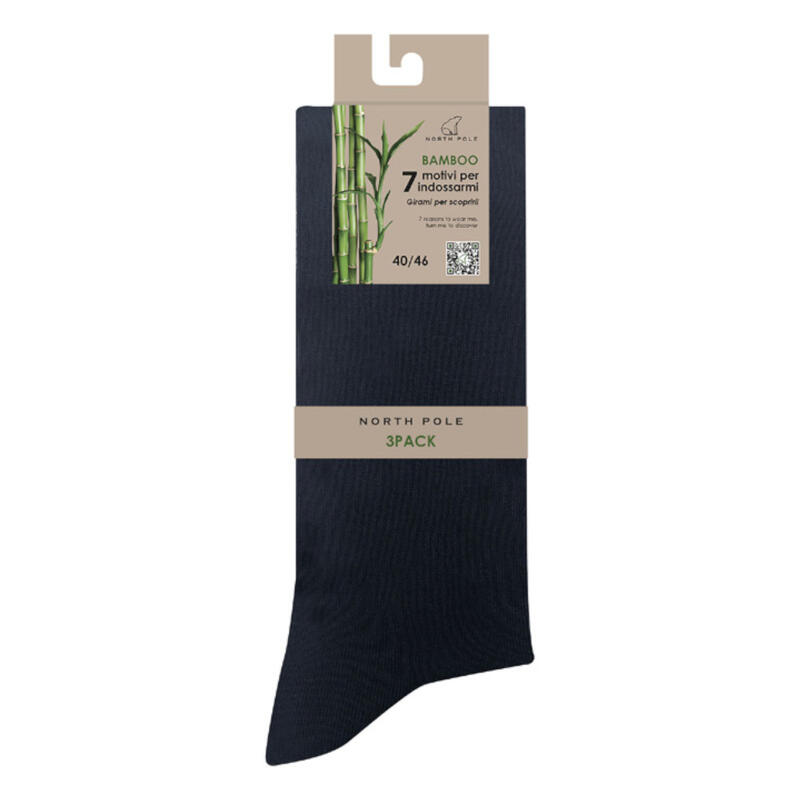 CALZA UOMO LUNGA CALDO COTONE BAMBOO BuyBuy24 Abbilgiamento e Biancheria