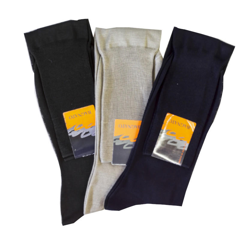 CALZA UOMO LUNGA RASATA COTONE MERCERIZZATO BuyBuy24 Abbilgiamento e Biancheria