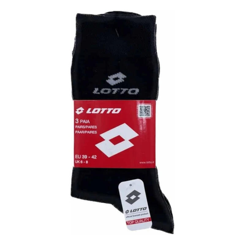 CALZINO CORTO COTONE ELASTICIZZATO CON LOGO LOTTO BuyBuy24 Abbilgiamento e Biancheria