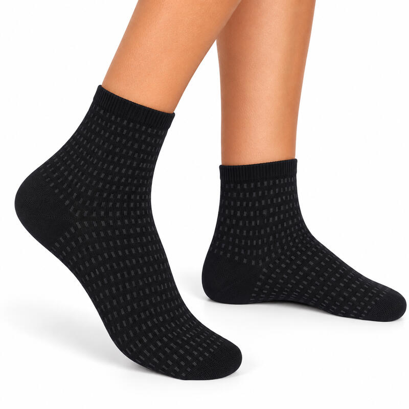 CALZINO CORTO DONNA CALDO COTONE BuyBuy24 Abbilgiamento e Biancheria
