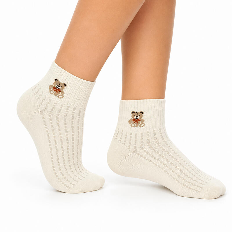 CALZINO CORTO DONNA CALDO COTONE BuyBuy24 Abbilgiamento e Biancheria