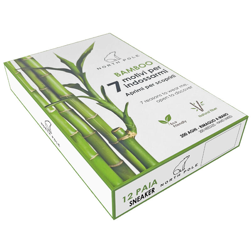 CALZINO CORTO DONNA COTONE BAMBOO 3PACK BuyBuy24 Abbilgiamento e Biancheria