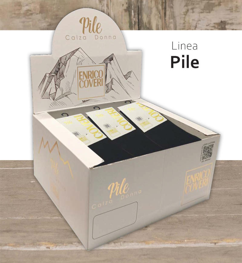 CALZINO DONNA CORTA PILE BuyBuy24 Abbilgiamento e Biancheria