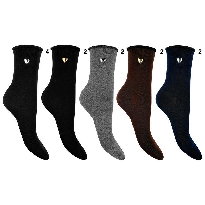 CALZINO DONNA CORTO CALDO COTONE BuyBuy24 Abbilgiamento e Biancheria