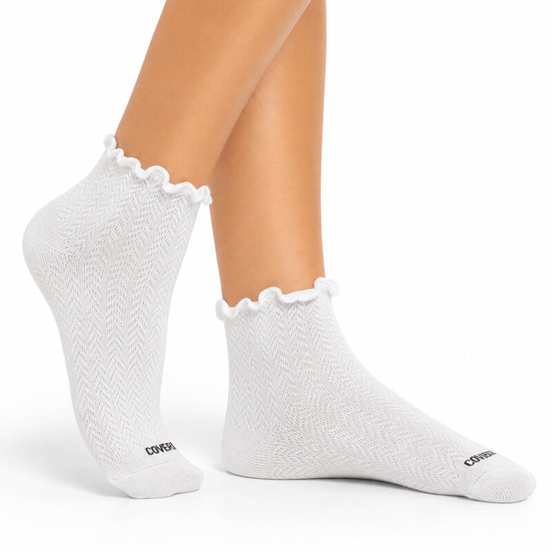 CALZINO DONNA CORTO SMOLLATO COTONE MERCERIZZATO BuyBuy24 Abbilgiamento e Biancheria