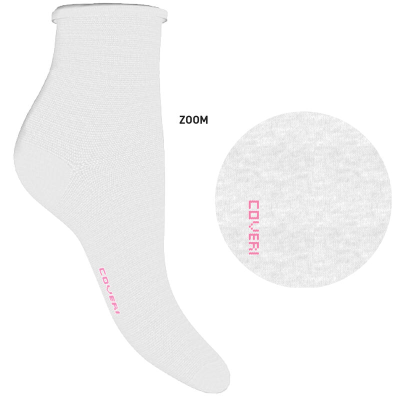 CALZINO DONNA CORTO SMOLLATO COTONE MERCERIZZATO BuyBuy24 Abbilgiamento e Biancheria