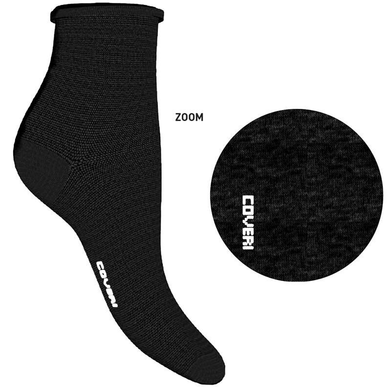 CALZINO DONNA CORTO SMOLLATO COTONE MERCERIZZATO BuyBuy24 Abbilgiamento e Biancheria