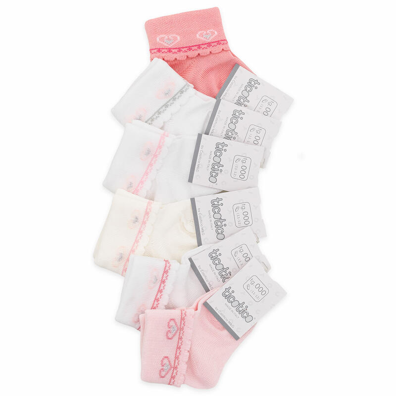 CALZINO NEONATA CORTO 100% COTONE BuyBuy24 Abbilgiamento e Biancheria