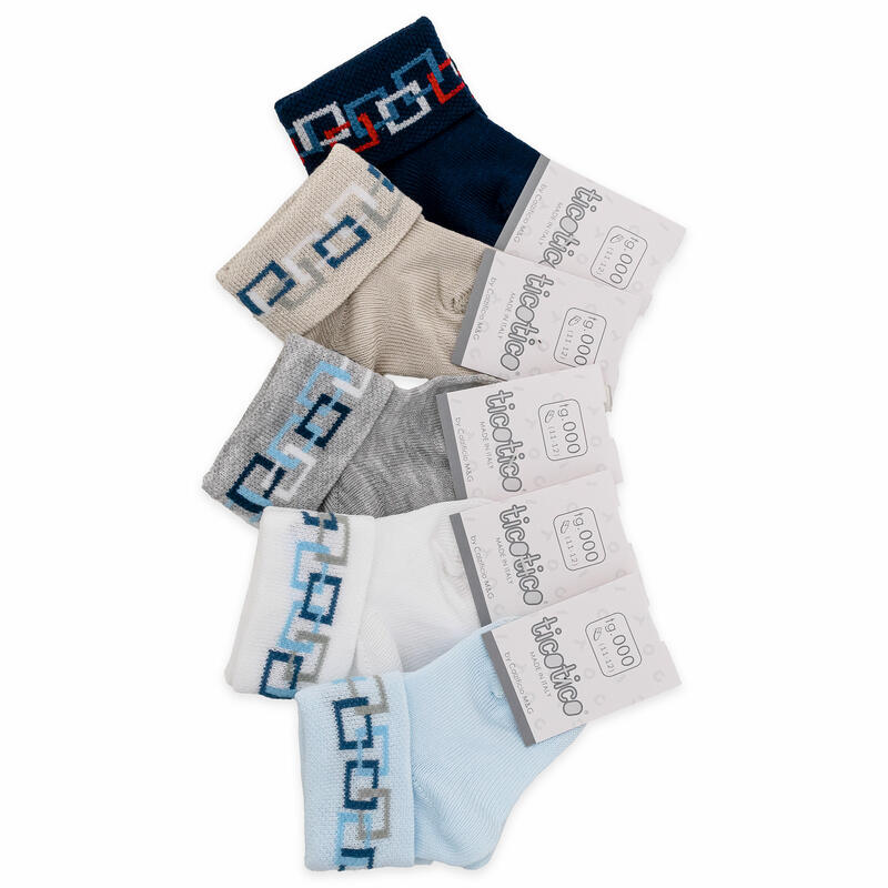 CALZINO NEONATO CORTO 100% COTONE BuyBuy24 Abbilgiamento e Biancheria