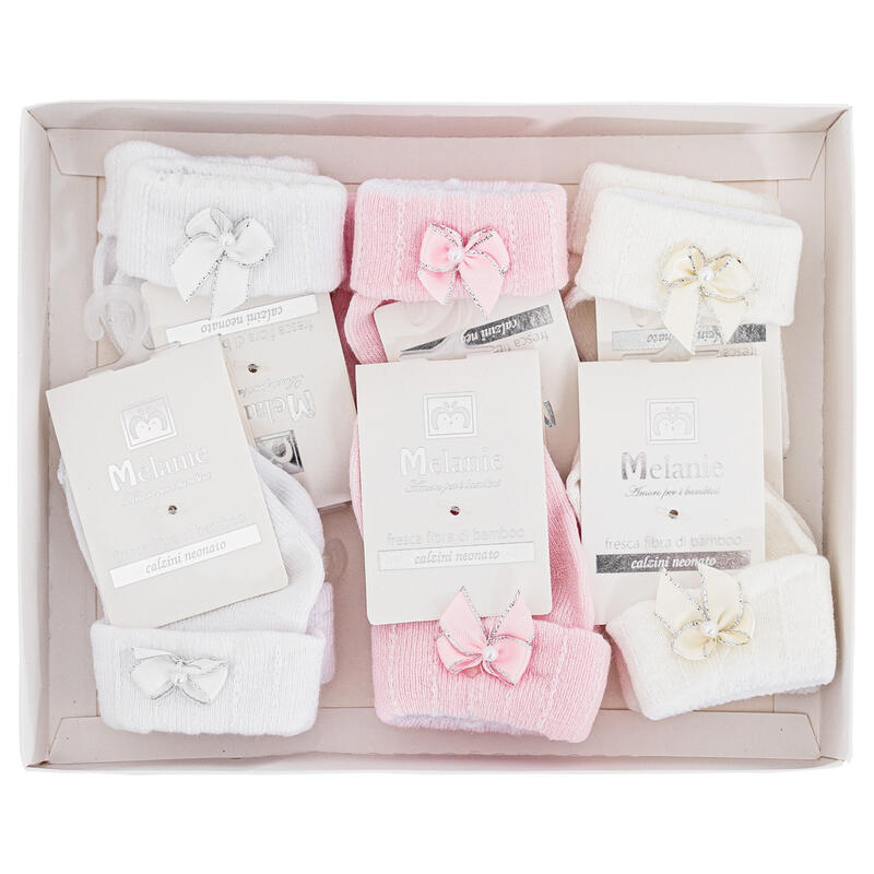 CALZINO NEONATO COTONE IN CONFEZIONE DA 6 PEZZI BuyBuy24 Abbilgiamento e Biancheria