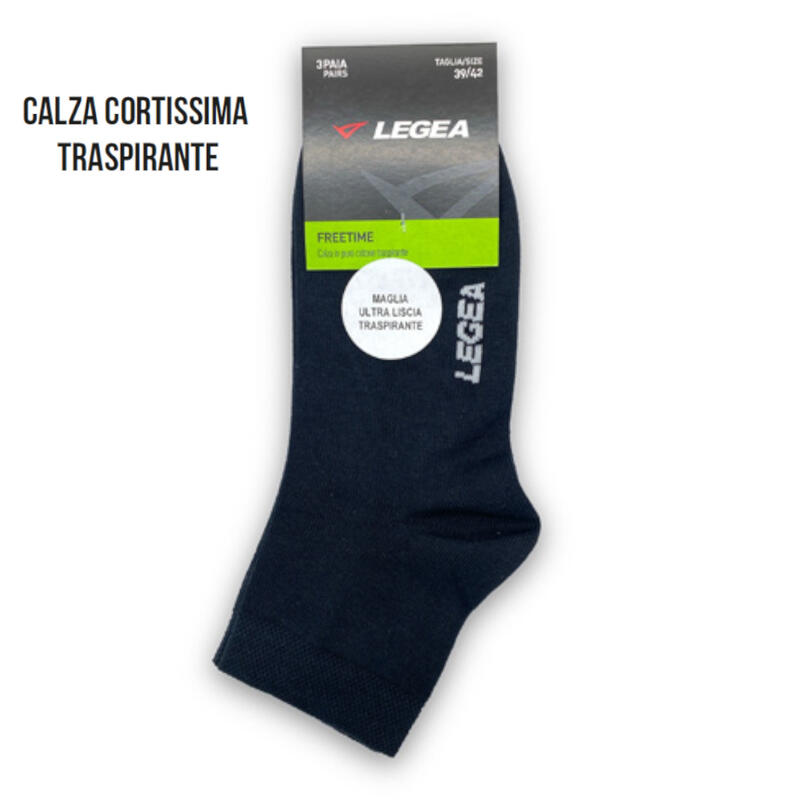 CALZINO UOMO CORTO COTONE MERCERIZZATO ELASTICIZZATO BuyBuy24 Abbilgiamento e Biancheria