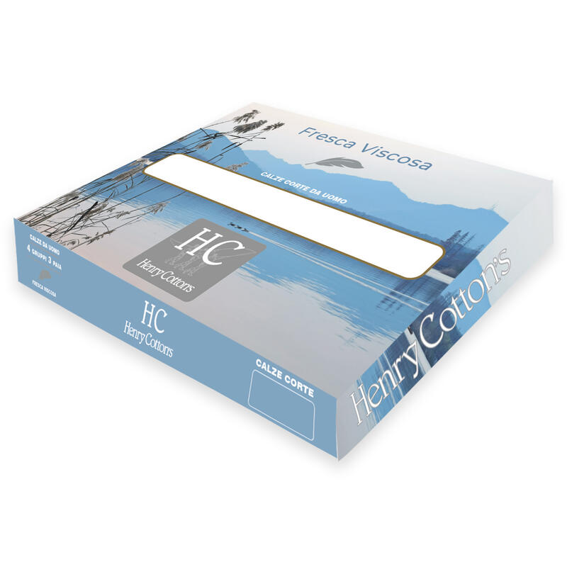 CALZINO UOMO CORTO IN FRESCA VISCOSA BuyBuy24 Abbilgiamento e Biancheria