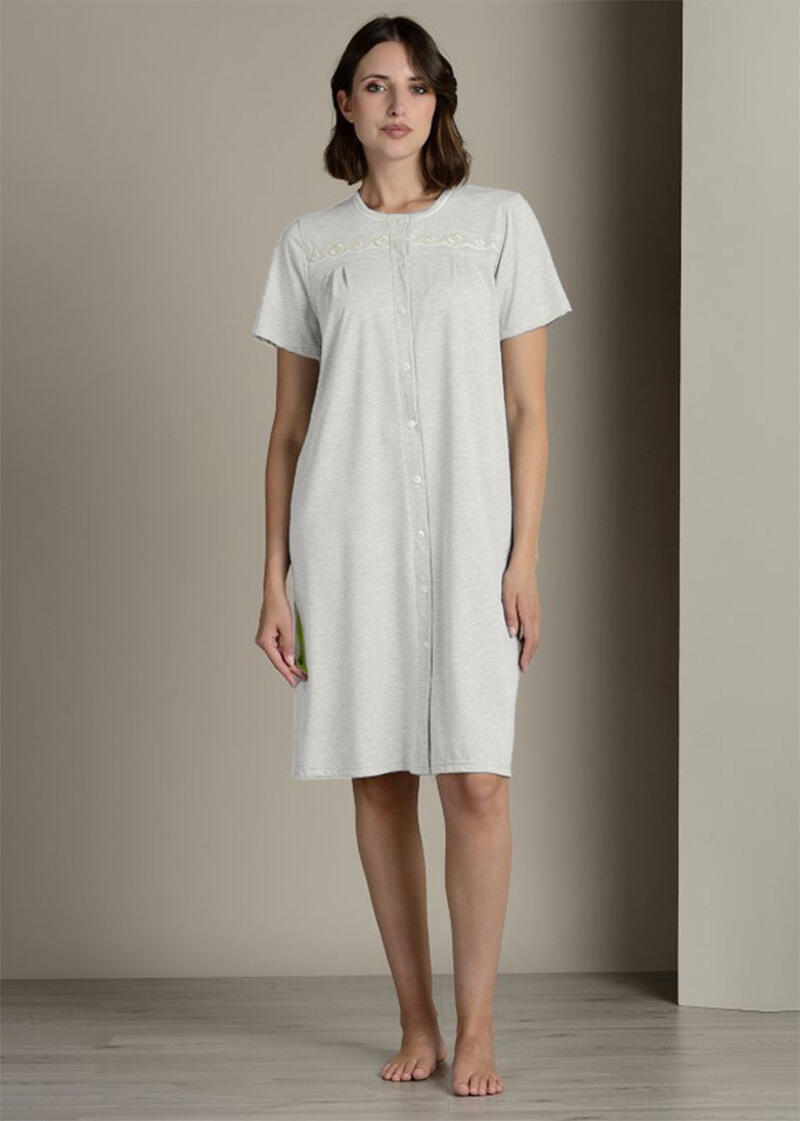 CAMICIA DA NOTTE DONNA CLINICA JERSEY BuyBuy24 Abbilgiamento e Biancheria