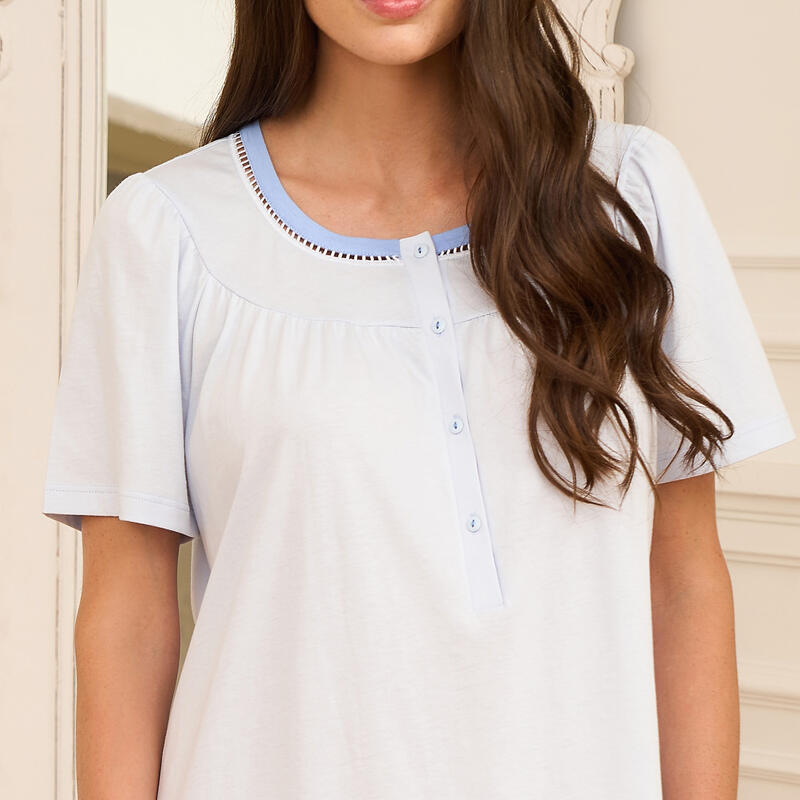 CAMICIA DA NOTTE DONNA MEZZA MANICA BuyBuy24 Abbilgiamento e Biancheria