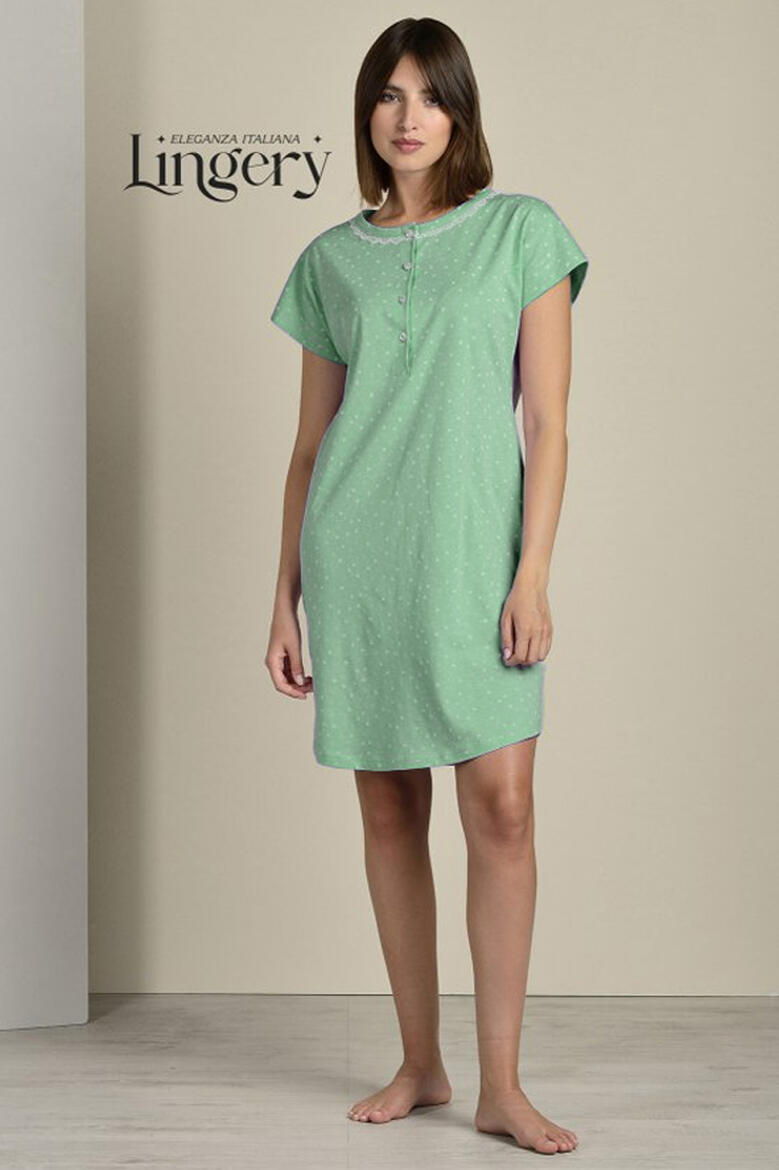 CAMICIA DA NOTTE MEZZA MANICA JERSEY BuyBuy24 Abbilgiamento e Biancheria