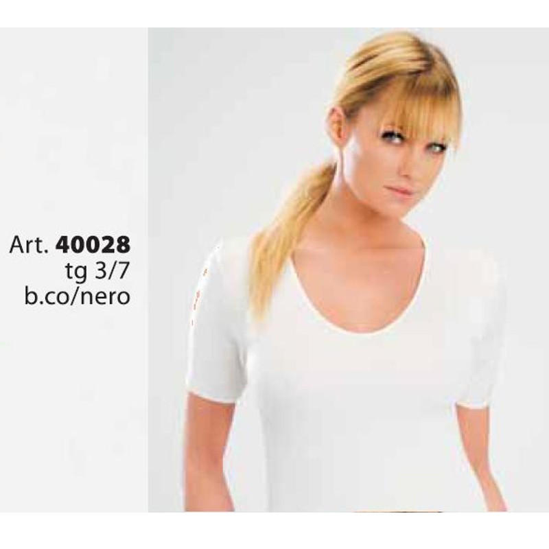 CAMICIOLA DONNA MEZZA MANICA COTONE INTERLOCK BuyBuy24 Abbilgiamento e Biancheria