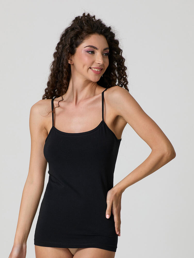 CANOTTA SPALLINA STRETTA BuyBuy24 Abbilgiamento e Biancheria