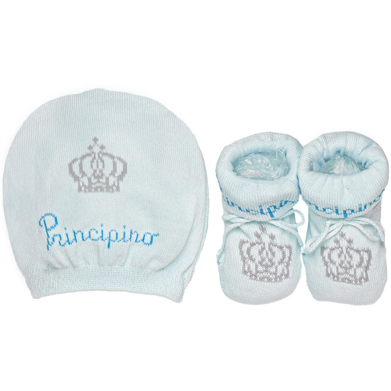 CAPPELLINO CALDO COTONE + SCARPINA BuyBuy24 Abbilgiamento e Biancheria