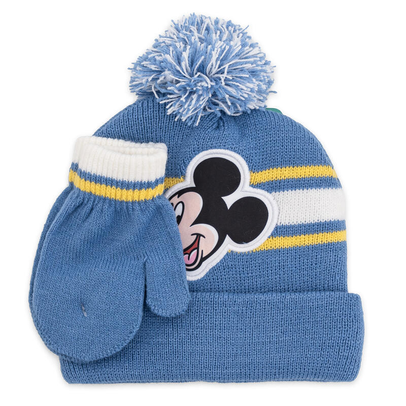 CAPPELLINO NEONATO + MUFFOLA MICKEY BuyBuy24 Abbilgiamento e Biancheria