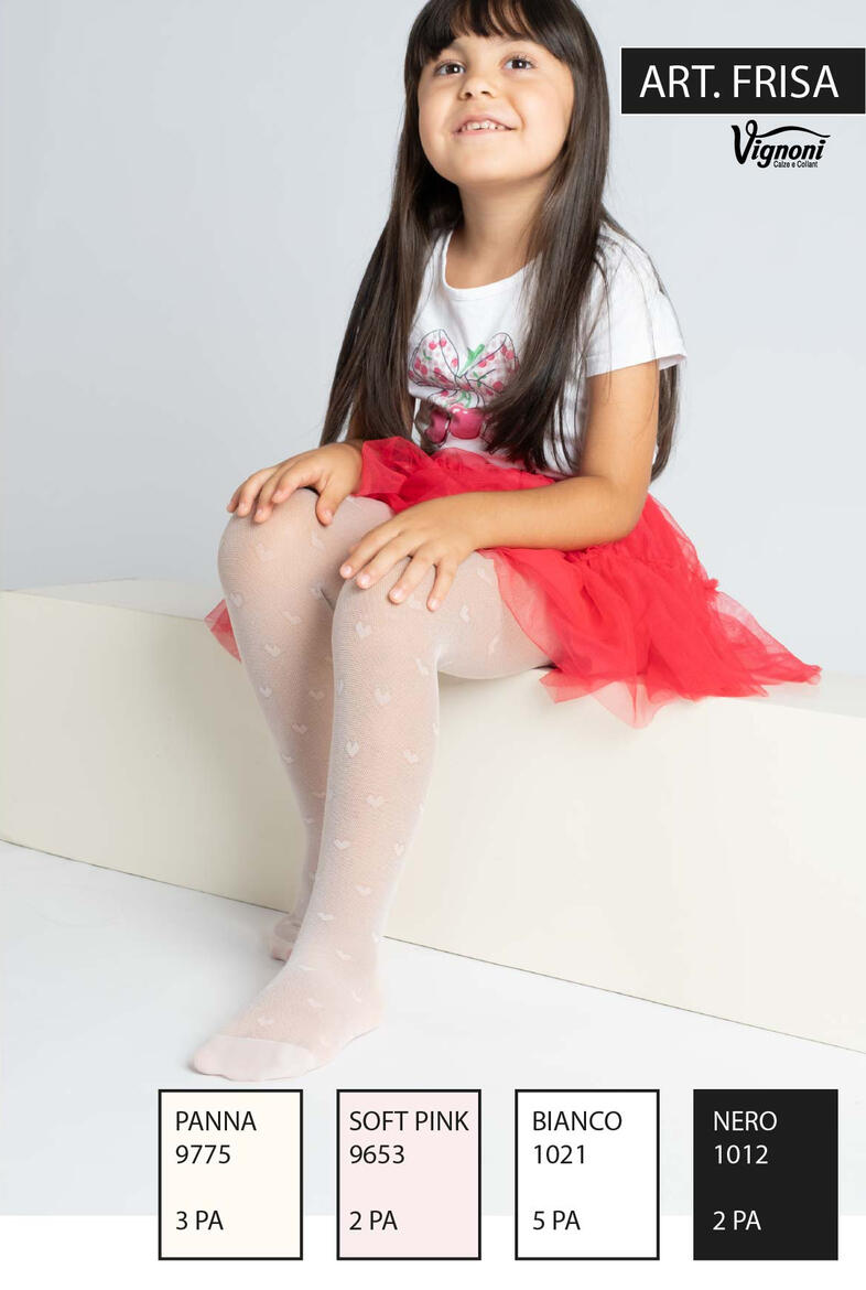 COLLANT BIMBA FILANCA FANTASIA CUORICINO BuyBuy24 Abbilgiamento e Biancheria