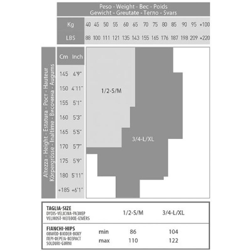 COLLANT DONNA DANZA 60 DENARI CONVERTIBILE IN LEGGINGS BuyBuy24 Abbilgiamento e Biancheria