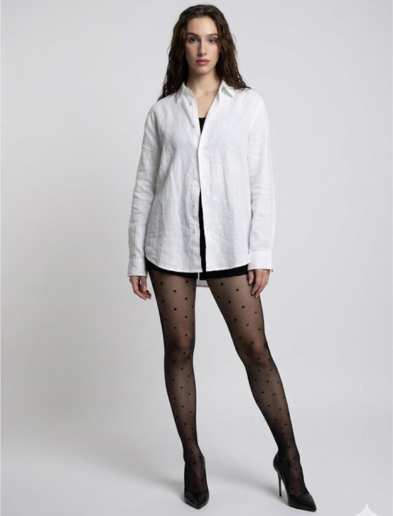 COLLANT DONNA MODA FANTASIA POIS BuyBuy24 Abbilgiamento e Biancheria