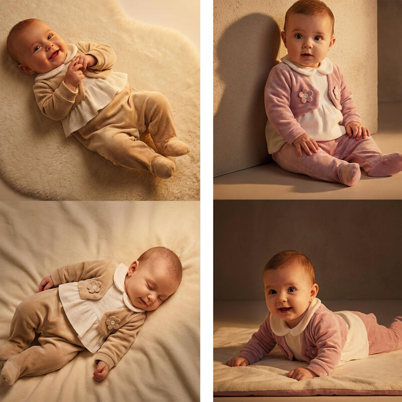 COMPLETINO CINIGLIA NEONATA BuyBuy24 Abbilgiamento e Biancheria
