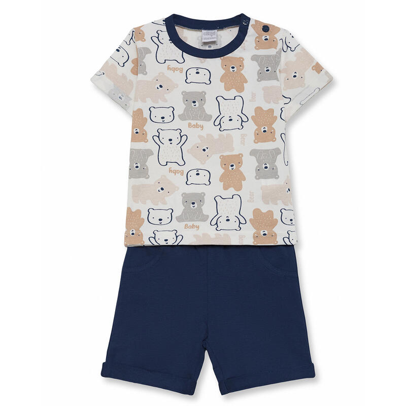 COMPLETO COTONE JERSEY NEONATO BuyBuy24 Abbilgiamento e Biancheria