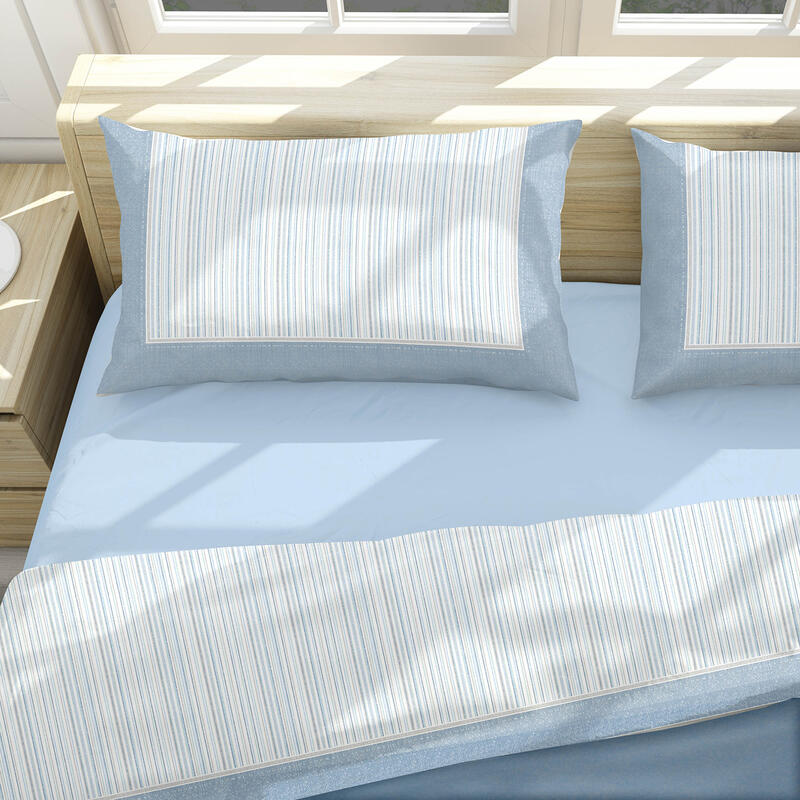 COMPLETO LETTO 1 PIAZZA COTONE PERCALLE BuyBuy24 Abbilgiamento e Biancheria