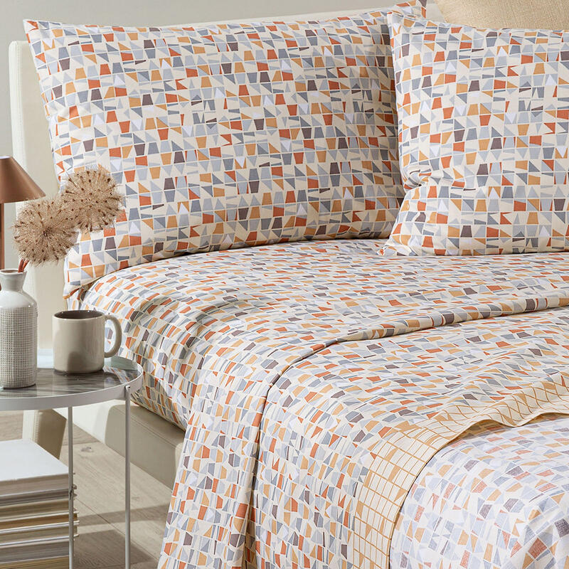 COMPLETO LETTO 1 PIAZZA E MEZZA COTONE BuyBuy24 Abbilgiamento e Biancheria