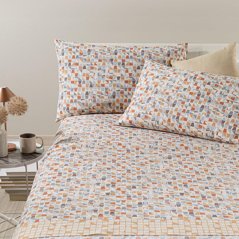 COMPLETO LETTO 1 PIAZZA E MEZZA COTONE BuyBuy24 Abbilgiamento e Biancheria