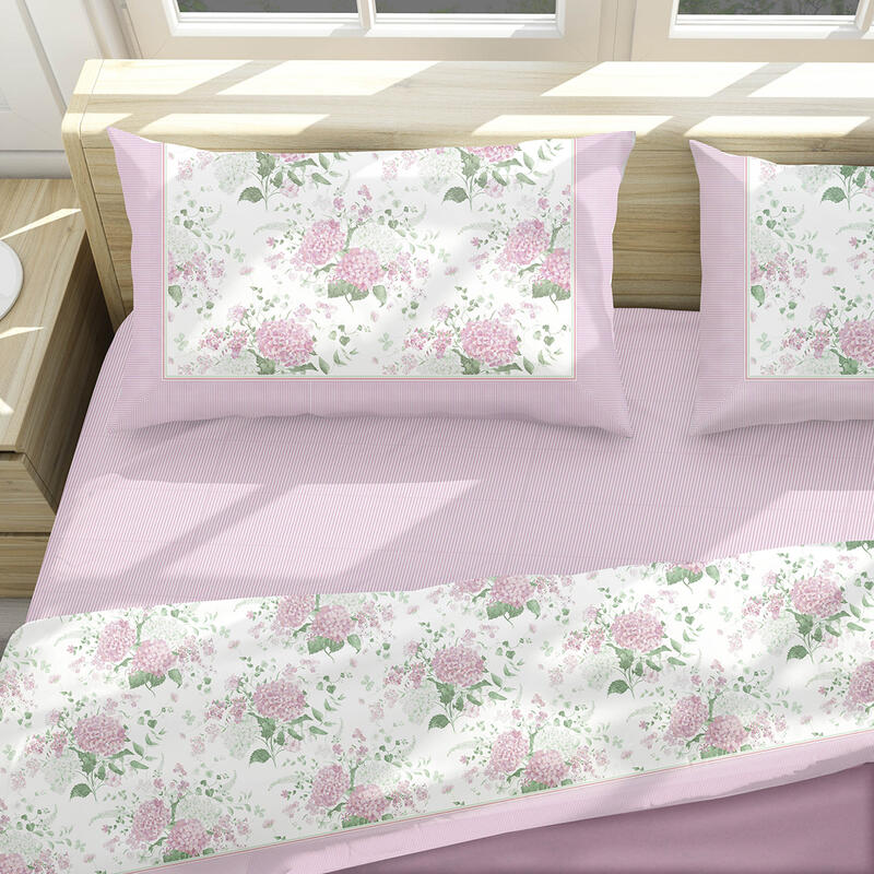 COMPLETO LETTO 2 PIAZZE COTONE PERCALLE CM 270X300 BuyBuy24 Abbilgiamento e Biancheria