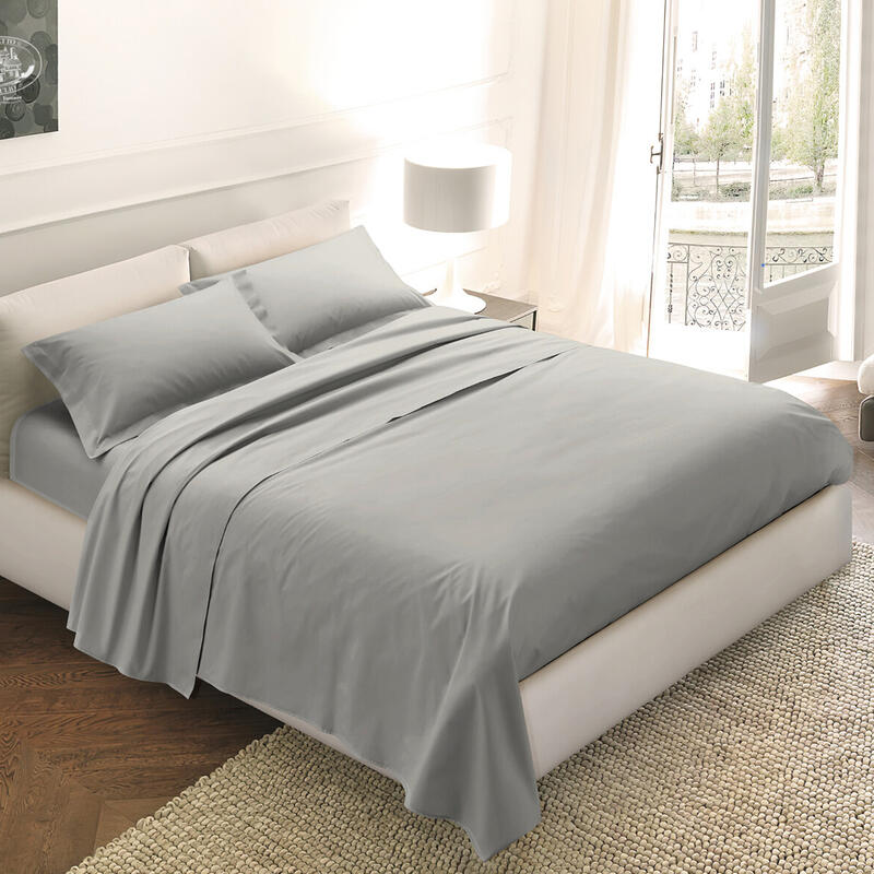 COMPLETO LETTO 2 PIAZZE COTONE PERCALLE TELA 3027 BuyBuy24 Abbilgiamento e Biancheria