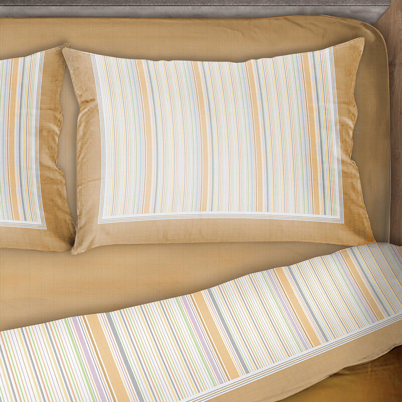 COMPLETO LETTO 2 PIAZZE COTONE PERCALLE BuyBuy24 Abbilgiamento e Biancheria