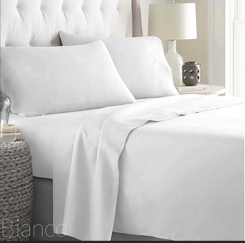 COMPLETO LETTO 2 PIAZZE PERCALLE BuyBuy24 Abbilgiamento e Biancheria