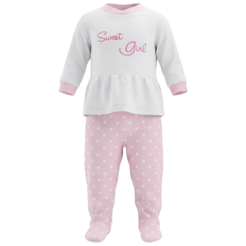 COMPLETO NEONATA COTONE JERSEY BuyBuy24 Abbilgiamento e Biancheria
