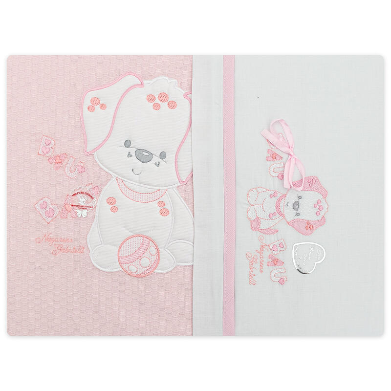 COMPOSE CULLA NEONATO PIQUET 4 PEZZI BuyBuy24 Abbilgiamento e Biancheria