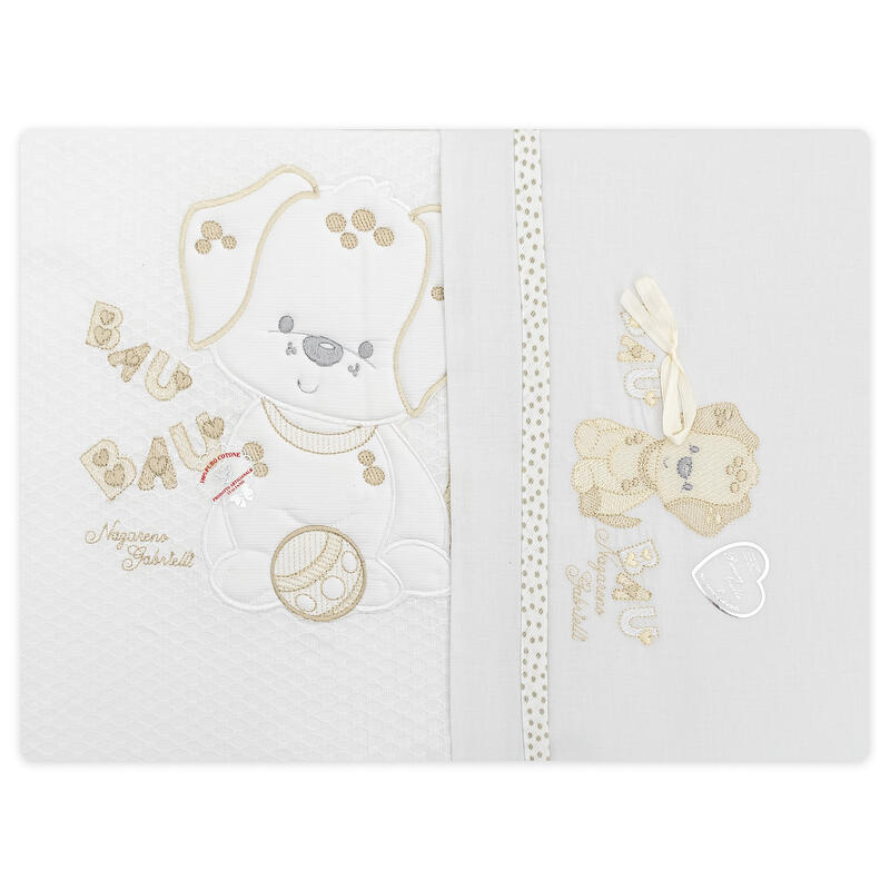 COMPOSE CULLA NEONATO PIQUET 4 PEZZI BuyBuy24 Abbilgiamento e Biancheria