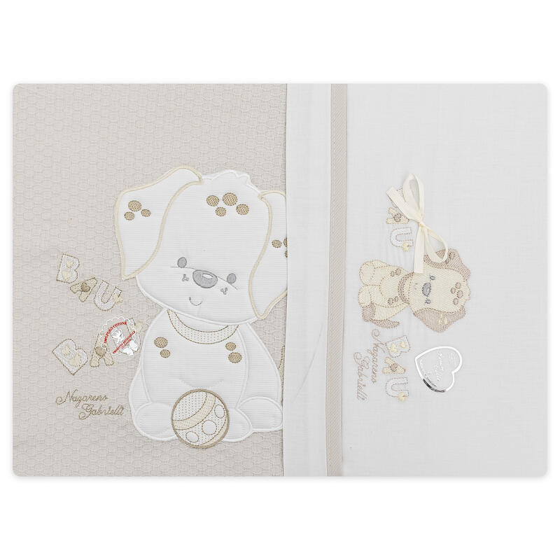 COMPOSE CULLA NEONATO PIQUET 4 PEZZI BuyBuy24 Abbilgiamento e Biancheria