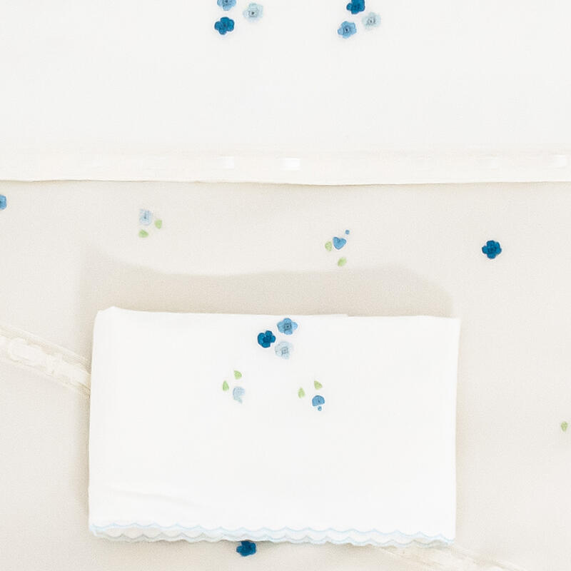 COMPOSE CULLA RICAMATO 4 PEZZI BuyBuy24 Abbilgiamento e Biancheria