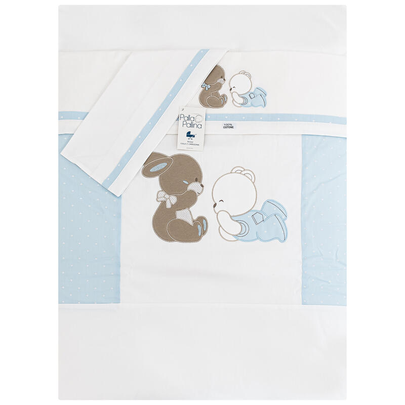 COMPOSE CULLA RICAMATO 5 PEZZI BuyBuy24 Abbilgiamento e Biancheria