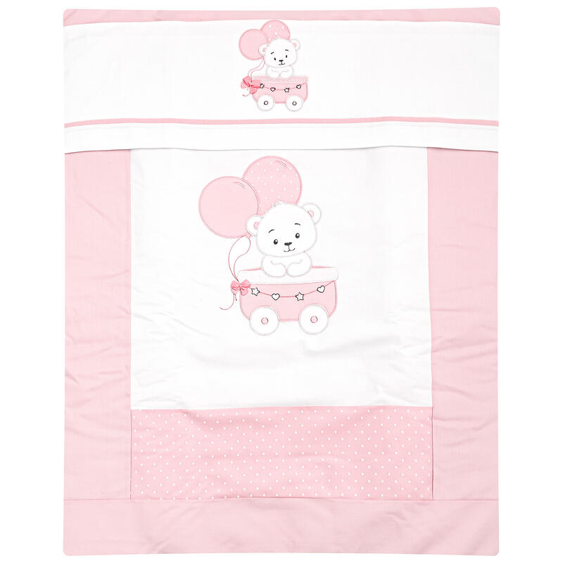 COMPOSE CULLA RICAMATO 5 PZ BuyBuy24 Abbilgiamento e Biancheria