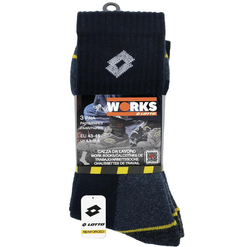 CONFEZIONE 3 PAIA CALZINO UOMO DA LAVORO CORTO BuyBuy24 Abbilgiamento e Biancheria