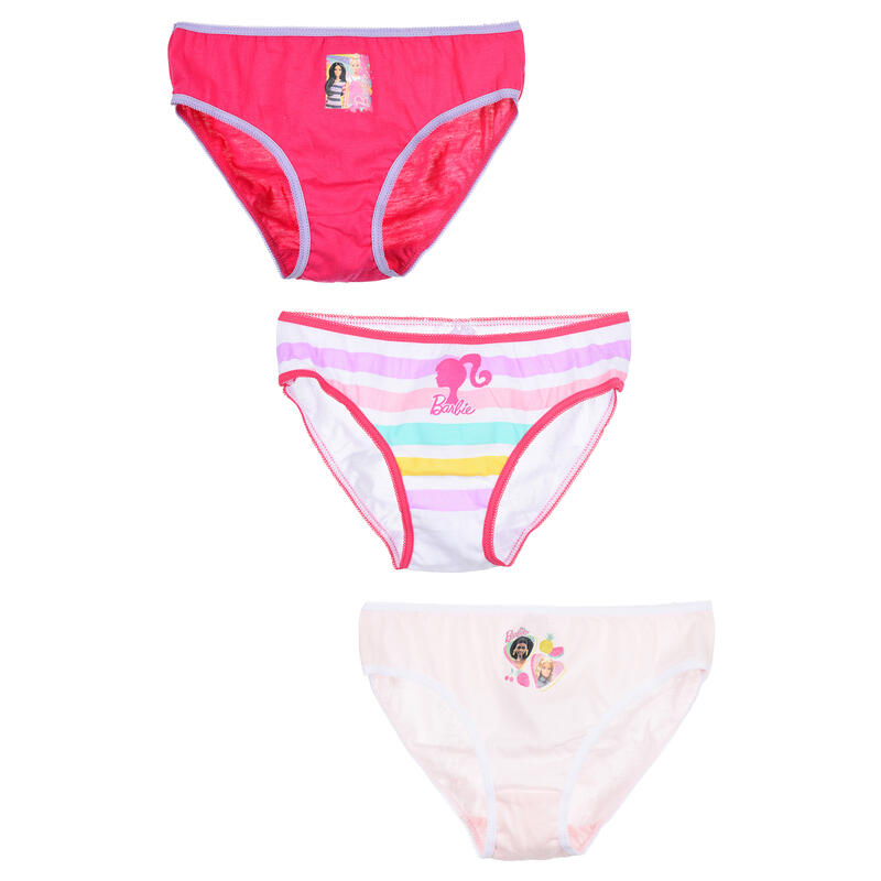 CONFEZIONE 3 PAIA SLIP BIMBA COTONE BARBIE BuyBuy24 Abbilgiamento e Biancheria