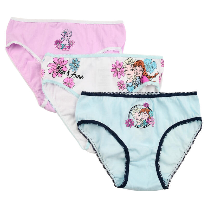 CONFEZIONE 3 PAIA SLIP BIMBA COTONE FROZEN BuyBuy24 Abbilgiamento e Biancheria