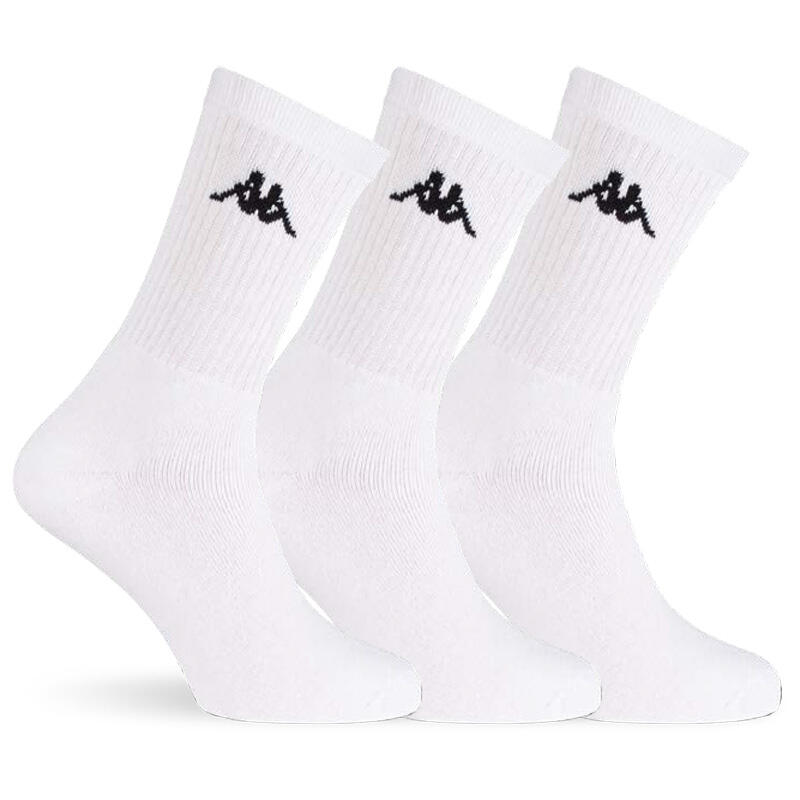 CONFEZIONE 3 PZ CALZA TENNIS SPUGNA CON LOGO KAPPA BuyBuy24 Abbilgiamento e Biancheria