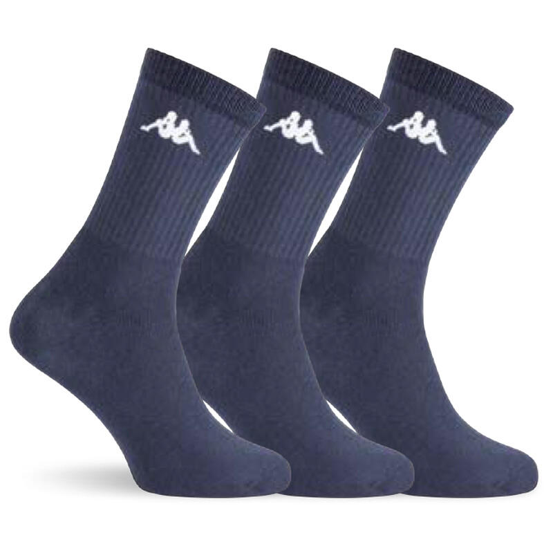 CONFEZIONE 3 PZ CALZA TENNIS SPUGNA CON LOGO KAPPA BuyBuy24 Abbilgiamento e Biancheria