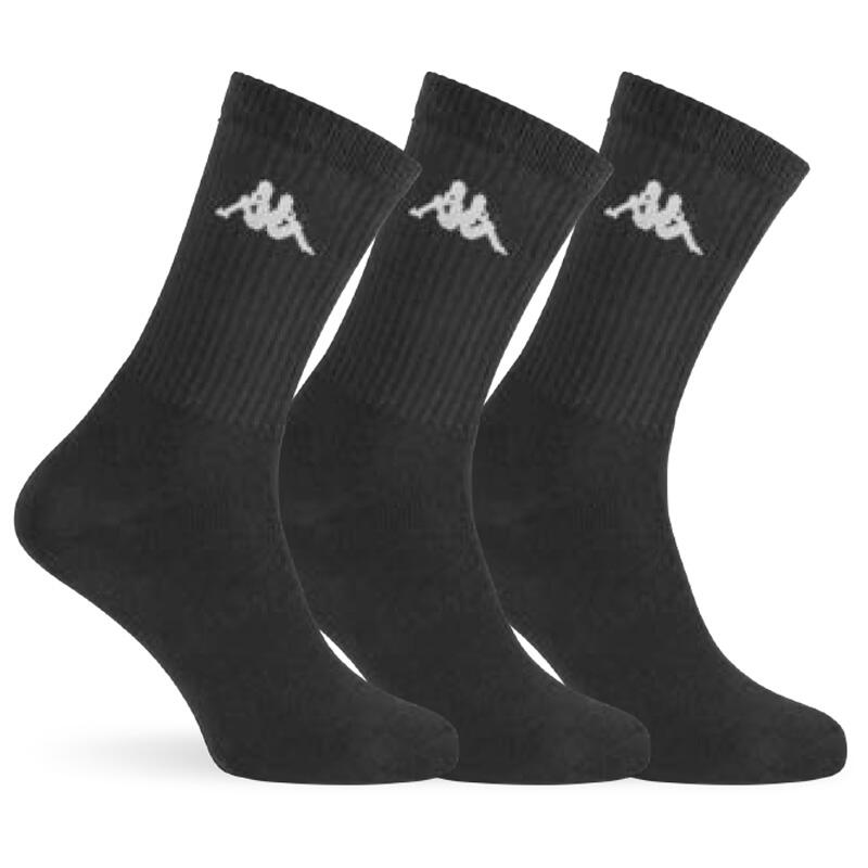 CONFEZIONE 3 PZ CALZA TENNIS SPUGNA CON LOGO KAPPA BuyBuy24 Abbilgiamento e Biancheria