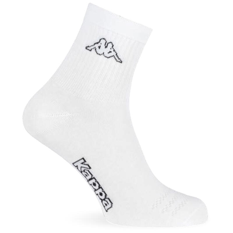 CONFEZIONE 3 PZ CALZA TENNIS SPUGNA COSTA SOTTILE QUARTER BuyBuy24 Abbilgiamento e Biancheria